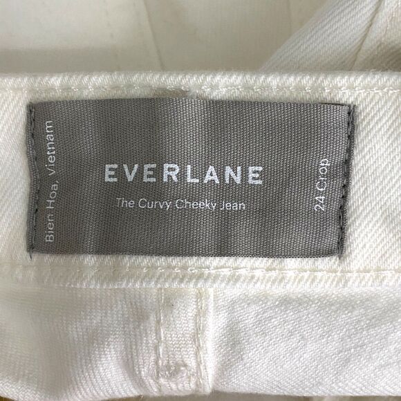 New Everlane The Curvy Cheeky Jean Women's Size 24 Crop - Picture 3 of 9